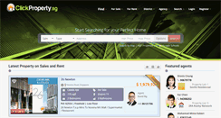 Desktop Screenshot of clickproperty.sg